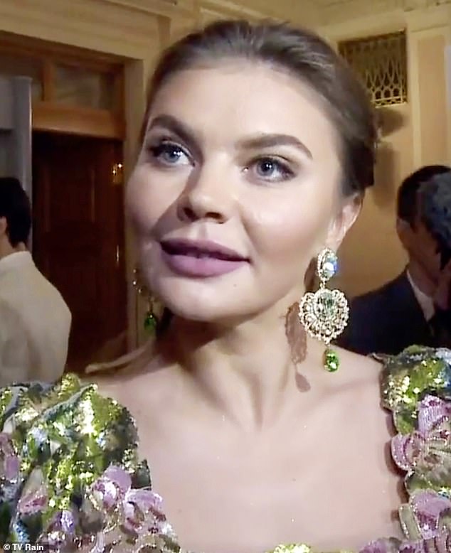 The same source claims in a separate post that Putin had ordered his glamorous lover Alina Kabaeva, 39, a former Olympic gymnast, pictured, to have an abortion, leading to a 'worsening' of their relations
