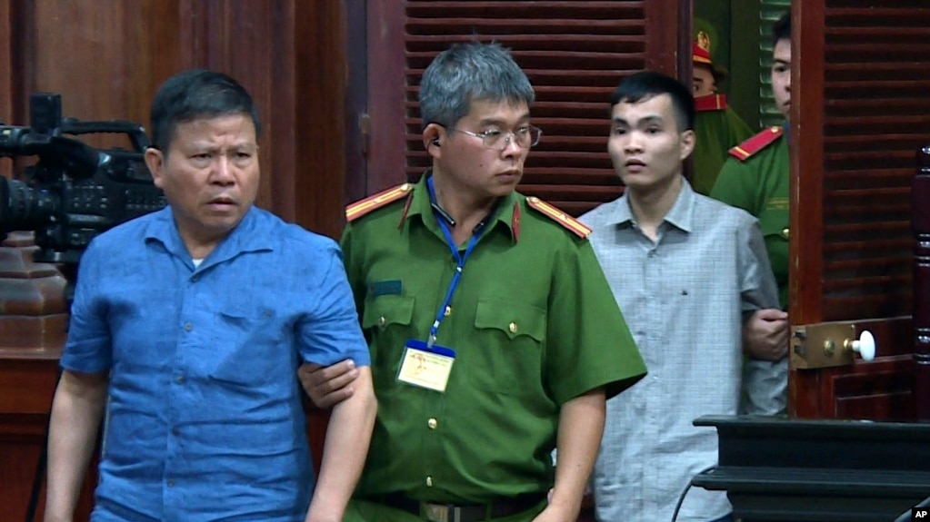 Ông Châu Văn Khảm ra tòa ngày 11/11/2019 ở Tp. Hồ Chí Minh.